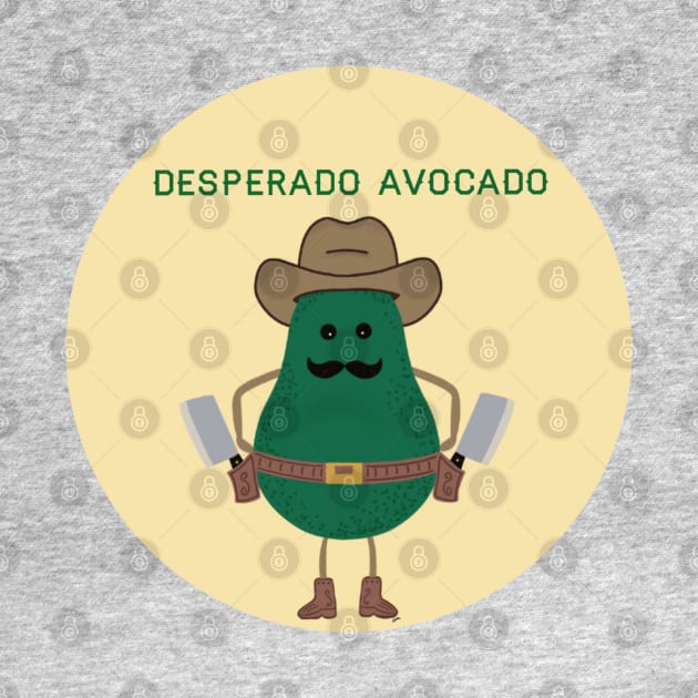 Deperado Avocado by Coconut Moe Illustrations